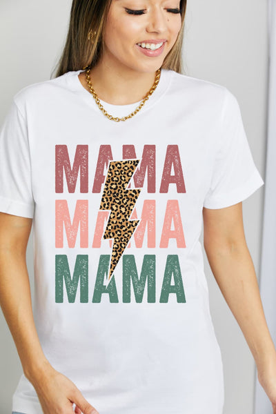MAMA Graphic Cotton T-Shirt