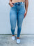 Judy Blue - Kandis Mid-Rise Bleach Splash Jeans