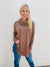 Comfort First Cowl Neck Hi-Low Long Sleeve